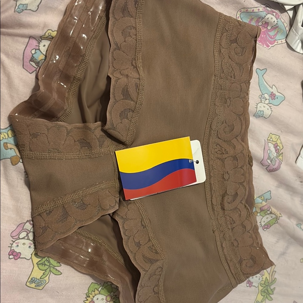 Brown Lace Shapewear